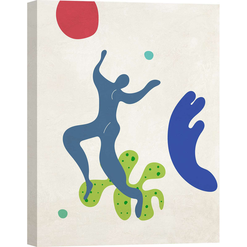 "Playing In The Waves III" By Atelier Deco, 100cm H x 70cm W
