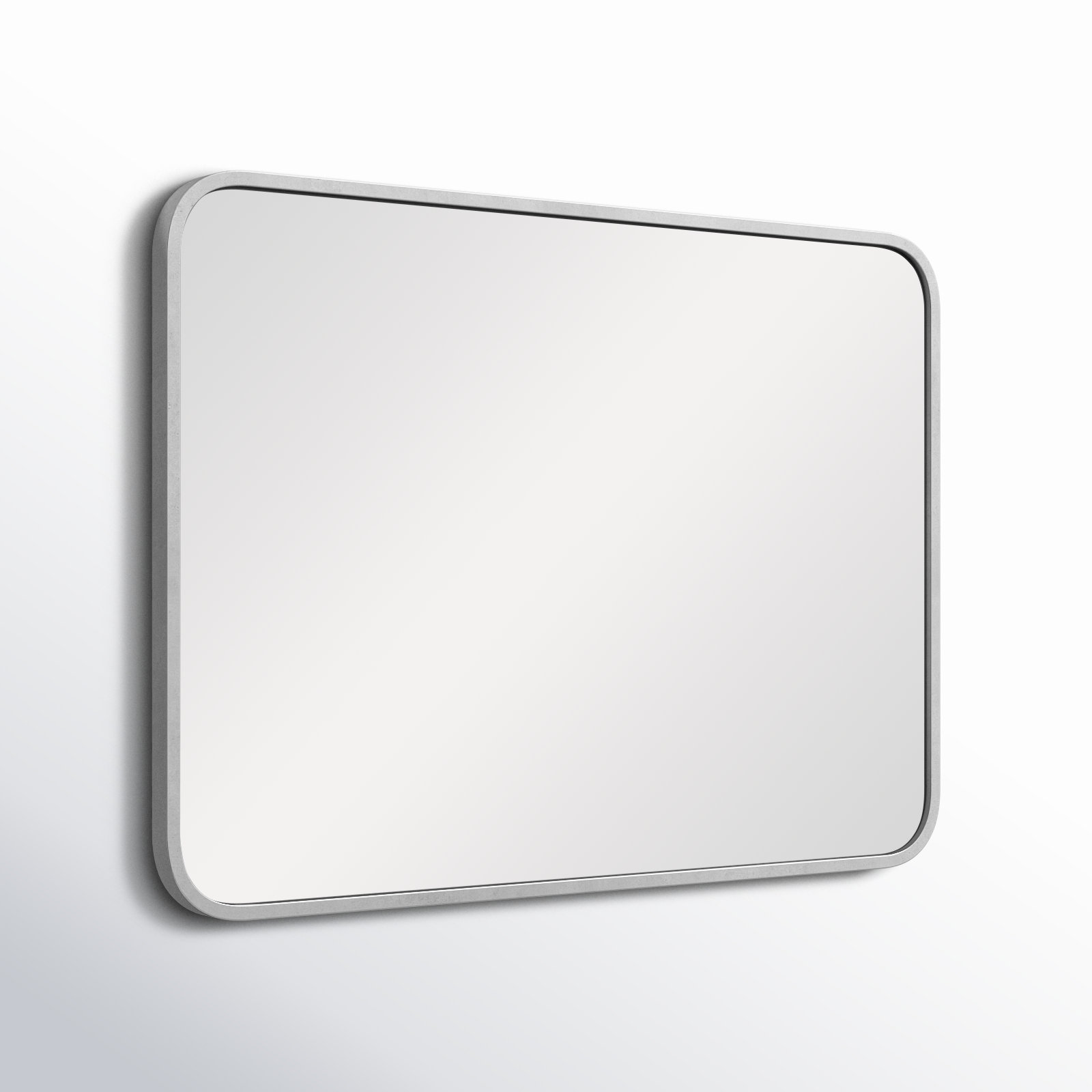 Sabine Accent Mirror, Silver, 30" x 22"