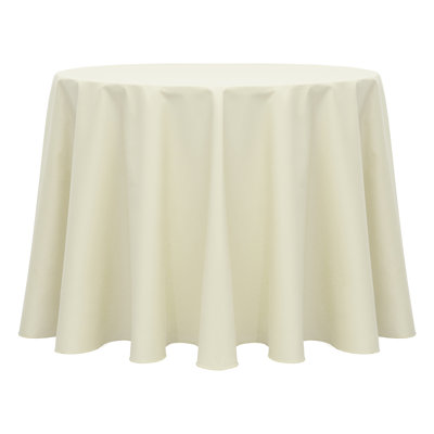 Cotton Twill Round Tablecloth