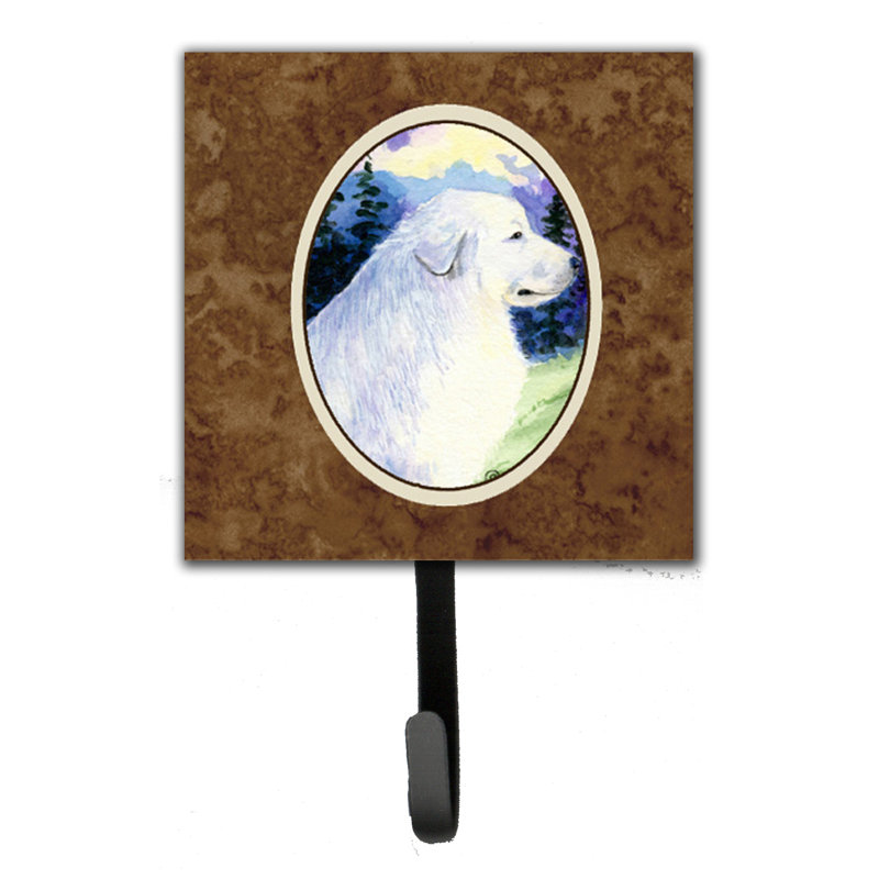 Porte-laisse et porte-clef great pyrenees