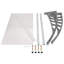 Dakota Fields 150 cm W x 100 cm D Retractable Door / Window Awning-1429458117