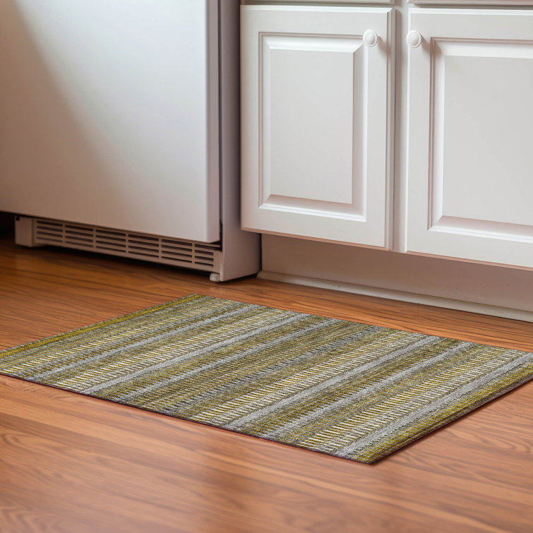 Premium Machine Washable Cerrito AMF589 Coffee Rug