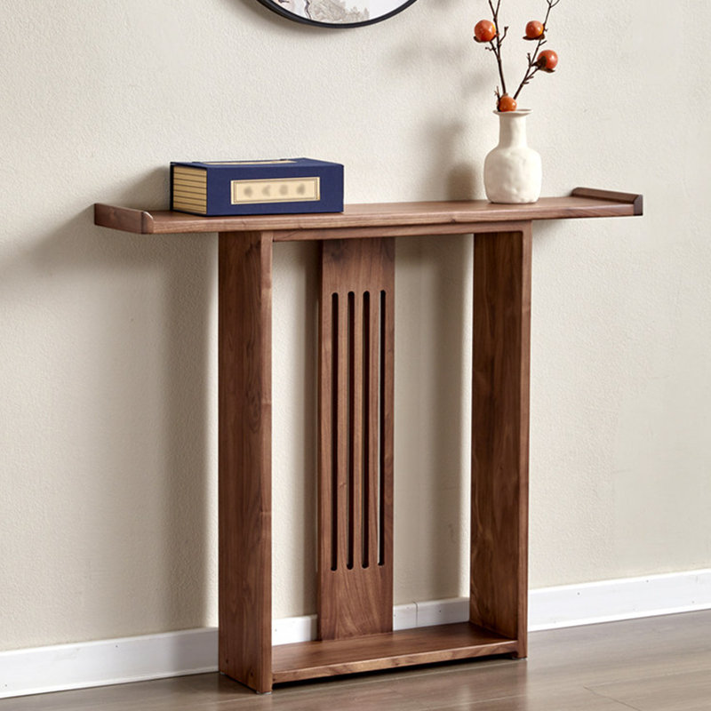 Console de style chinois simple et élégante, H 33,5 po x l 43,3 po x P 11,8 po