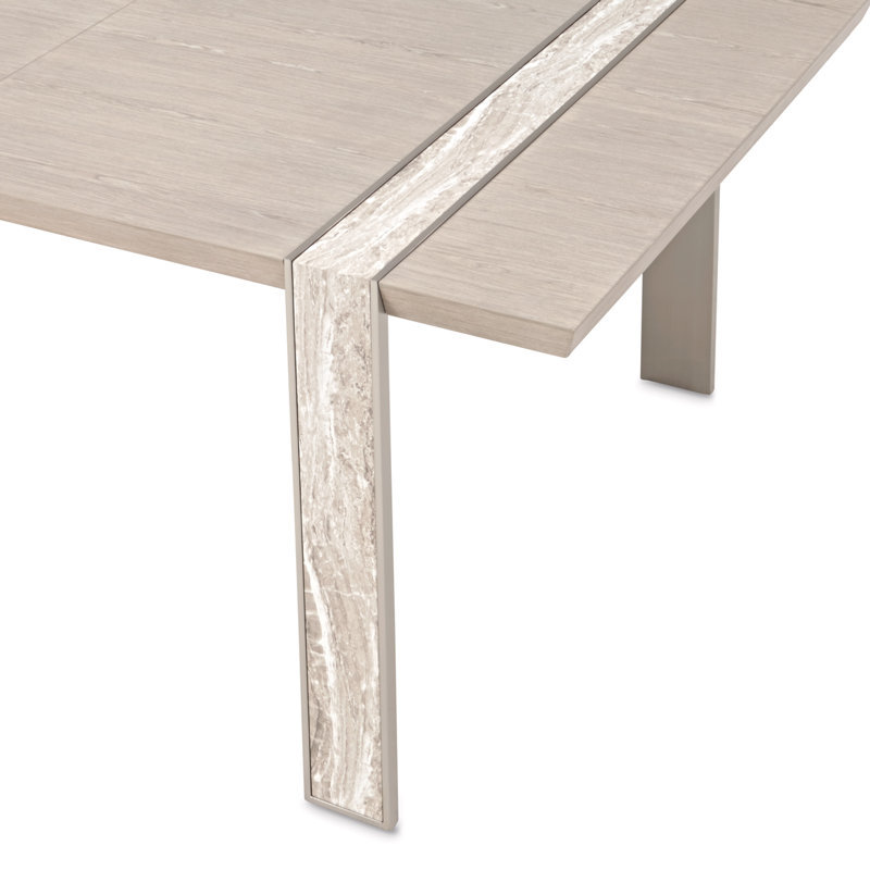 Lotus Bay Dining Set, 9 Pieces: Table, 8 Chairs