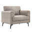 Fauteuil club en lin Blannie-1851846217