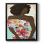 You Go Woman II, toile encadrée de qualité supérieure - prête à être accrochée-2101747481-2101747480