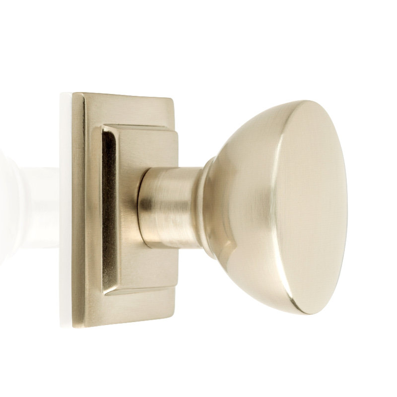 Poignée ronde 1 1/4" de diamètre Sula, Nickel brossé