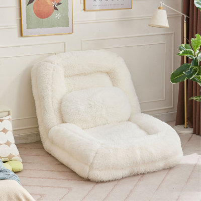 Lit pour chien humain, canapé paresseux, canapé convertible réglable à 5 positions, fauteuil de jeu au sol, chambre à coucher, salon, convient aux jeux, à la méditation, à la détente, et au tissu moelleux