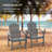HDPE Patio Stackable Folding Adirondack Chair-1767226334