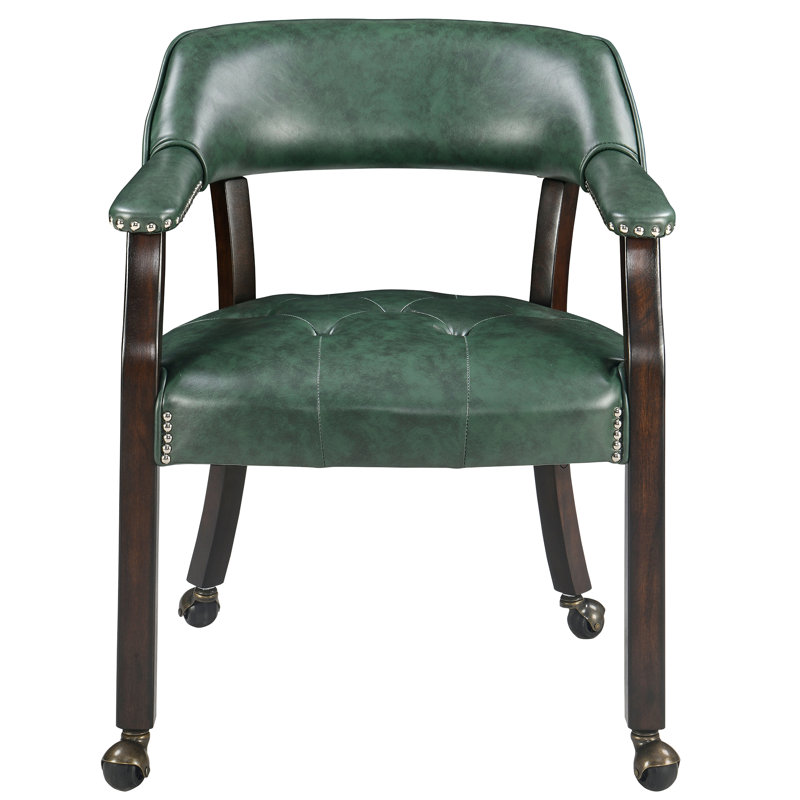 Chaise rembourrée Wexford, Vert, 1