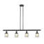Luminaire suspendu linéaire pour îlot de cuisine 4 lumières Chaplin-29566840-29566837-29566841