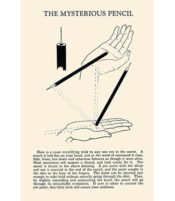 " The Mysterious Pencil "