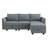 Manusite L-Shaped Modular Upholstered Sectional with Storage-805055983