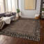 Tapis brun intérieur / extérieur lavable à la machine Claudian ACN1230-103710749