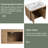 72 Inch Wall-Mounted Bathroom Vanity Combo with Ceramic Sinks and Storage Cabinets, Soft Close Door&Drawer
