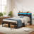 Full Size Metal Platform Bed Frame with No Box Spring Needed, Strong and Durable for a Good Night's Sleep-5647869-5647868