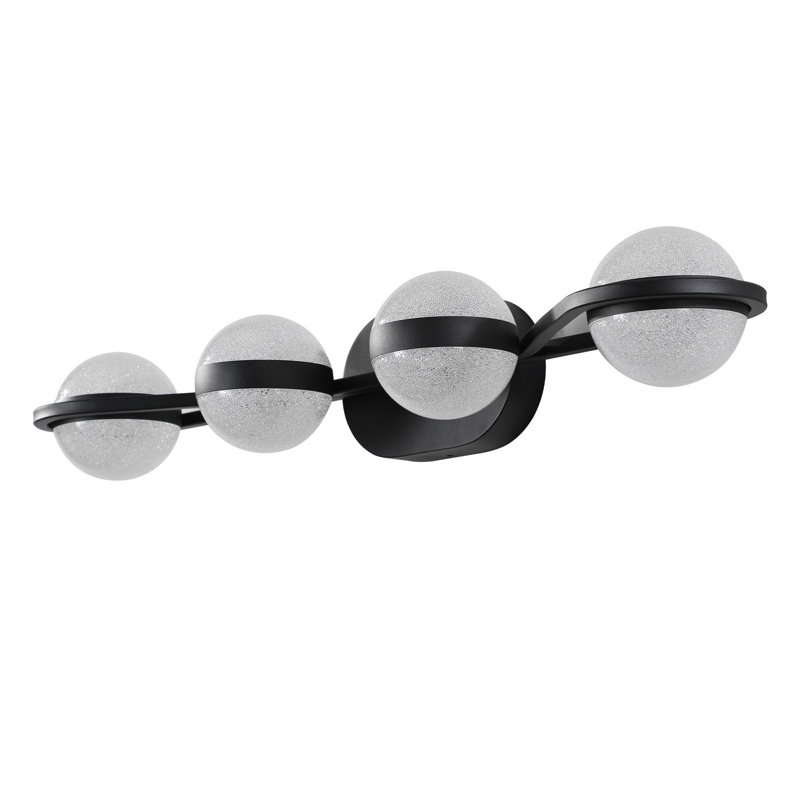 Modern Minimalist Bathroom Vanity Lights, Black