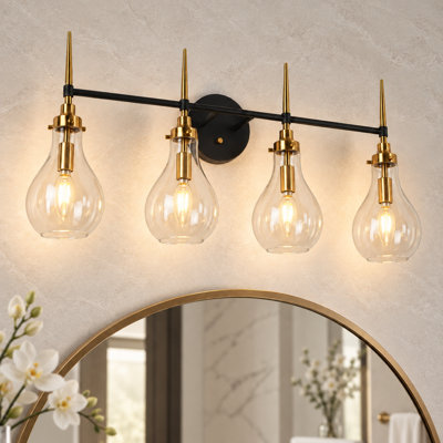 Hooman Dimmable Vanity Light Armed Sconce