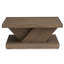 Table basse carrée avec table de bout décorative-1196456977