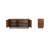 Prism 70" Mango Wood Sideboard In English Walnut