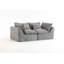 Canapé modulaire surdimensionné de 74,8 po de large avec canapé modulaire True Relax Comfy-1981557461-1981557462