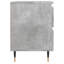 Solley 40cm W Iron Bedside Table-951472522-984983210