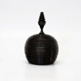 Ebony Wood Collection Wood Jar