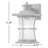 2-pack Motion Sensor and Dusk-to-Dawn Outdoor Wall Lantern 