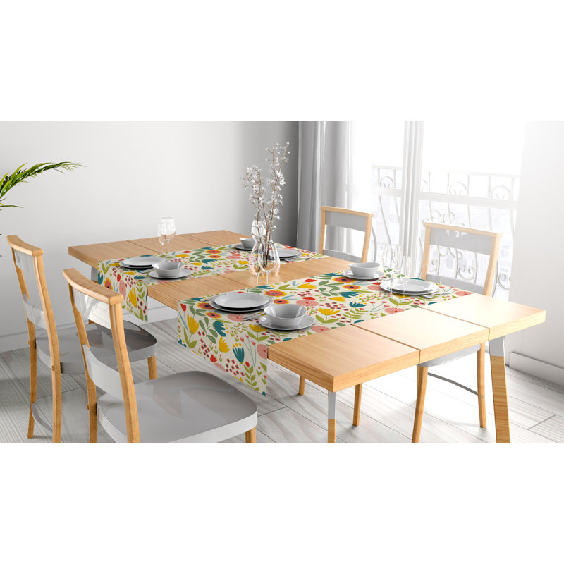 Chemin de table floral, 70 po x 14 po