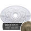 Médaillon de plafond Alexa l 30 3/4 po x H 21 1/4 po x P 3 7/8 po x P 1 5/8 po (convient aux auvents jusqu'à 5 5/8 po)-28578613