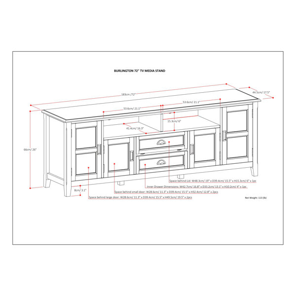 Dimensions du produit