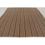 One-of-a-Kind 9'11"x10'4" Hand Hooked Area Rug