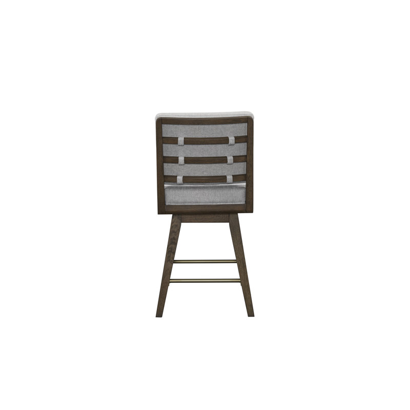 Aurora Latte Swivel Counter Stool - Avenger Pumice