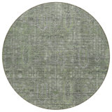 Tapis rond lavable intérieur / extérieur 8 pi Southwestern