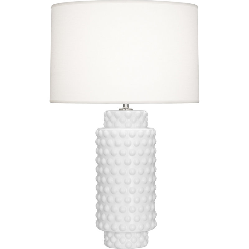 Dolly Table Lamp, 21.5" H x 15" W x 15" D, Egg Blue