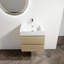 Wall-Mounted Bathroom Vanity With Resin Sink