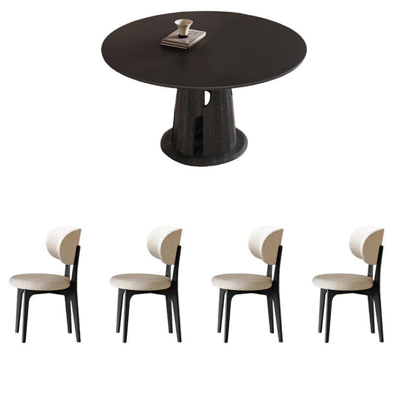 Ensemble de table de salle à manger French French, H 29,5 po x L 53,1 po x l 53,1 po