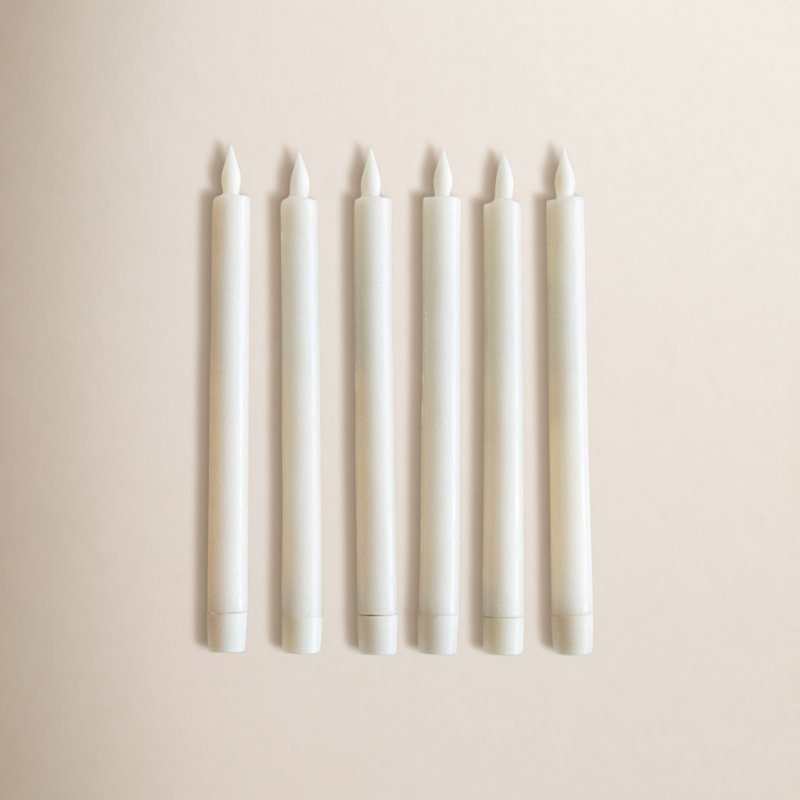 Bougie conique sans flamme sans parfum