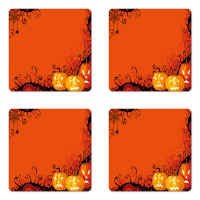 Square 4 Piece Coaster Set