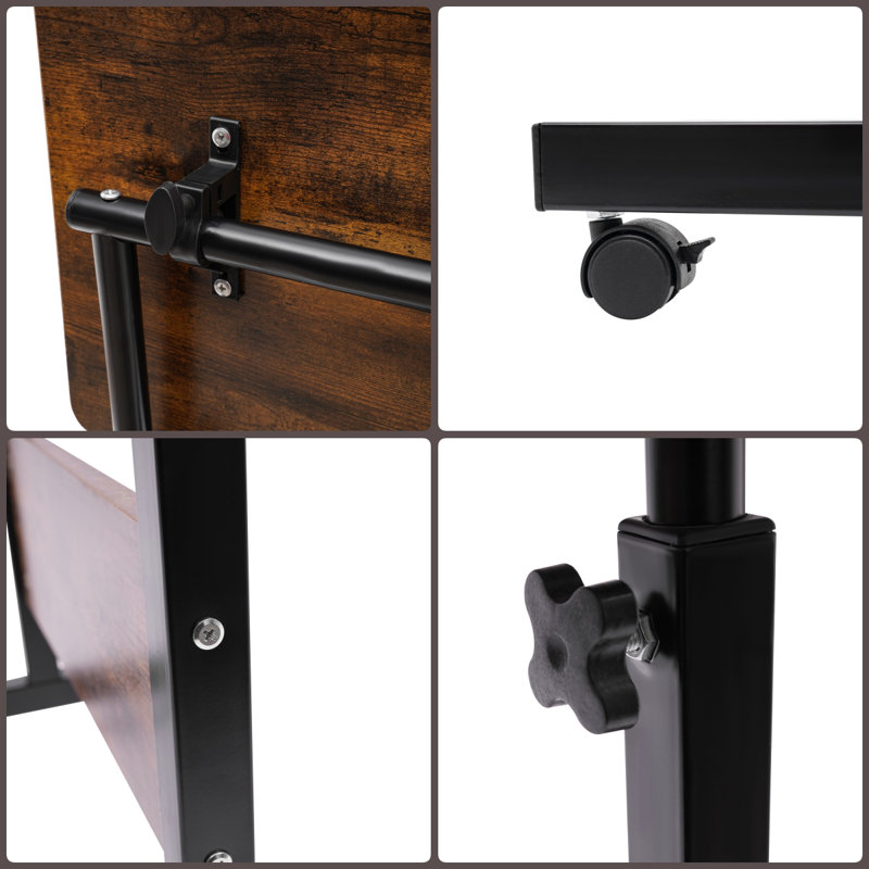 Porte-affiche rectangulaire ajustable en forme de A l 24 po Ahlias