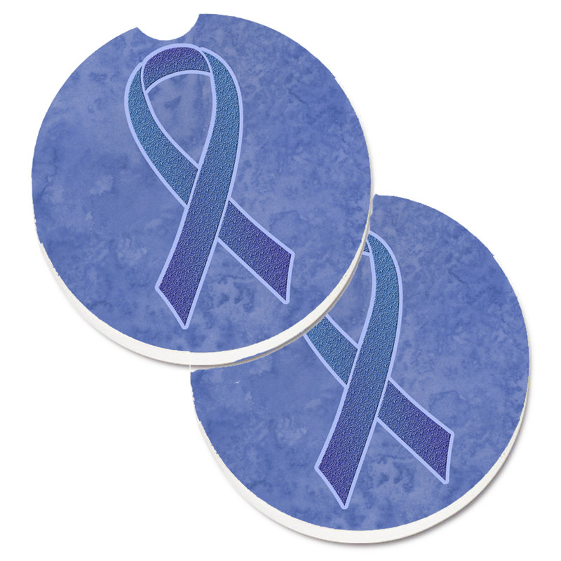 Sous-verre Ribbon for All, Bleu