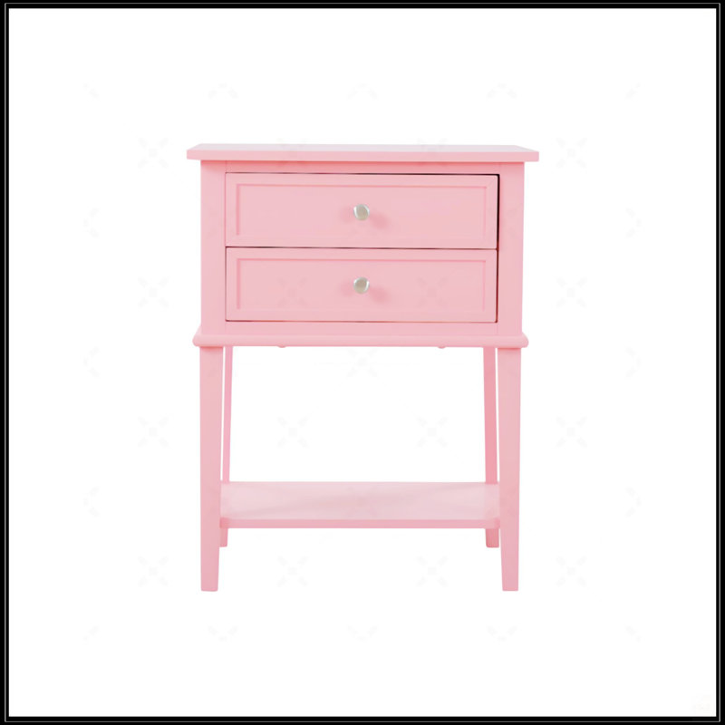Table de chevet Newton, Rose