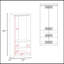 Armoire Trappe Eco, chambre, noir