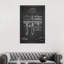Razor Charcoal Patent Blueprint by Aged Pixel - Print on Canvas-826154437-826154491