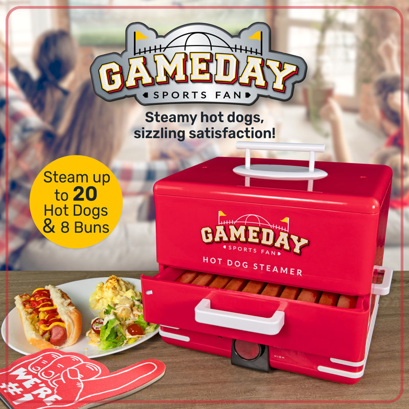 Game Day Hot Dog Steamer