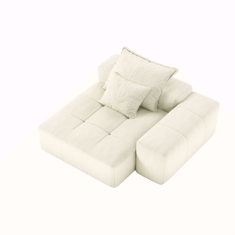 Canapé modulaire surdimensionné Modern, Beige