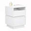 Table de chevet rotative avec 2 tiroirs-1371068282