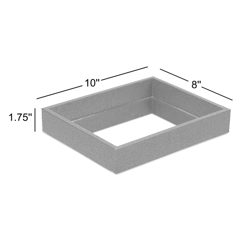 Solid Wood Tray, Black
