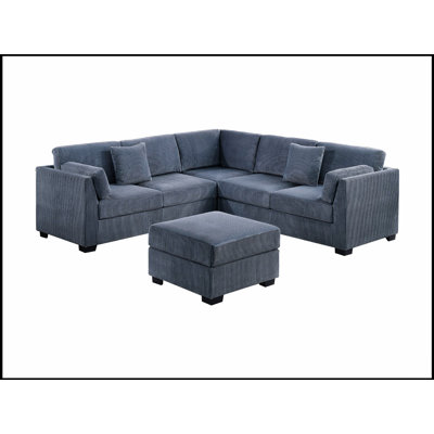 Ensemble de canapé modulaire 4 pièces L-Sectional RAF / LAF