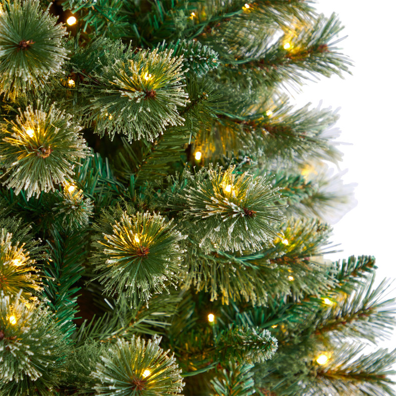 Lighted Artificial Christmas Tree, 5' H